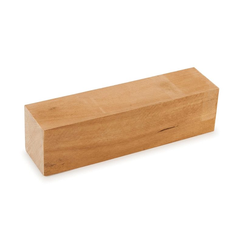 Tauari Wood Turning Stock - Thickness:3" - Width:3" - Length:12"